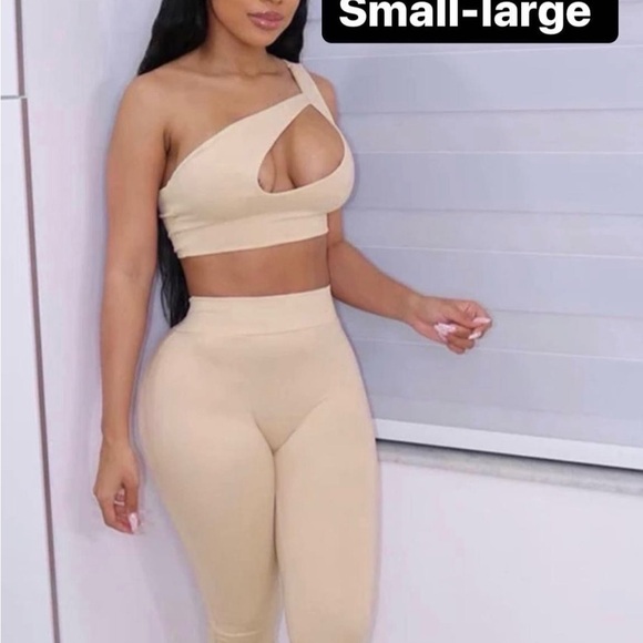 Women's Cream Jumpsuit - Picture 1 of 1